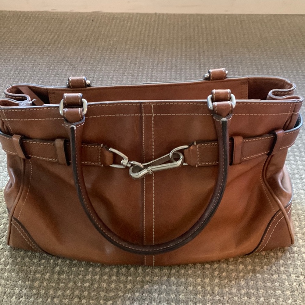 Coach Structured Bag - image 1